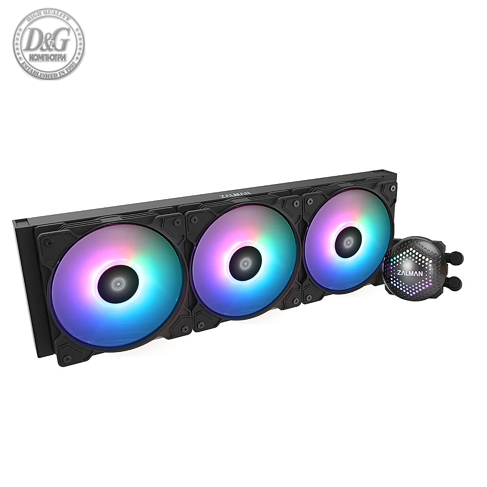 Zalman водно охлаждане Water Cooling ALPHA 36 BLACK - Addressable RGB - LGA1700/AM5