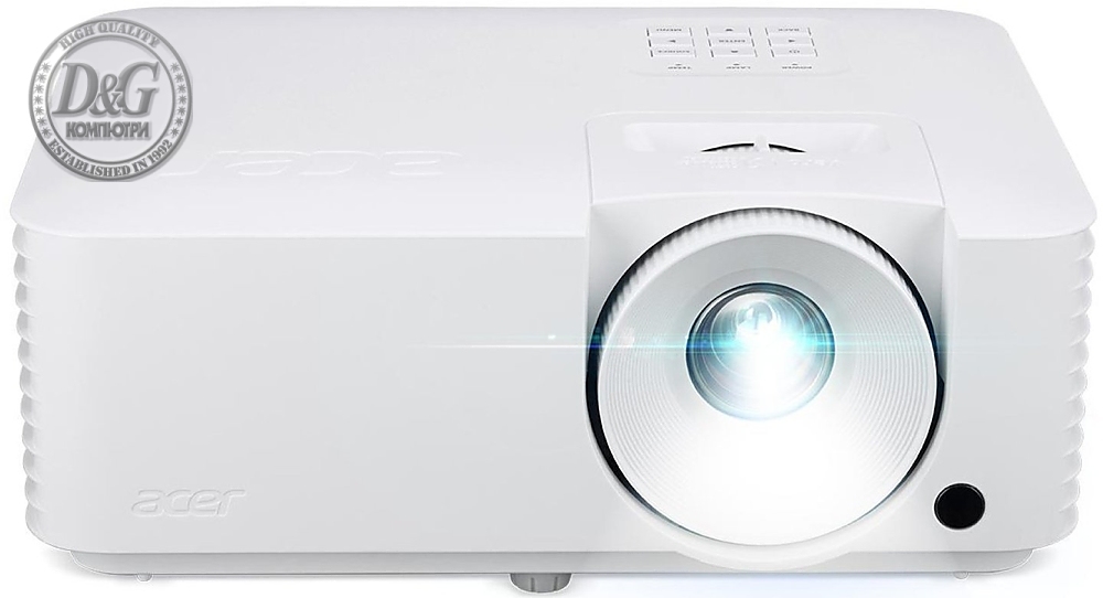 Acer Projector Vero XL2530 Laser,1080p(1920x1080), 4800ANSI Lm, 50 000:1, HDMI x 2, 1.3 Optical zoom, Stereo mini jack x 1, DC out(5V/1A USB Type A), USB 2.0 (Type A) x1, RS232 x 1, 1x15W Speaker, White