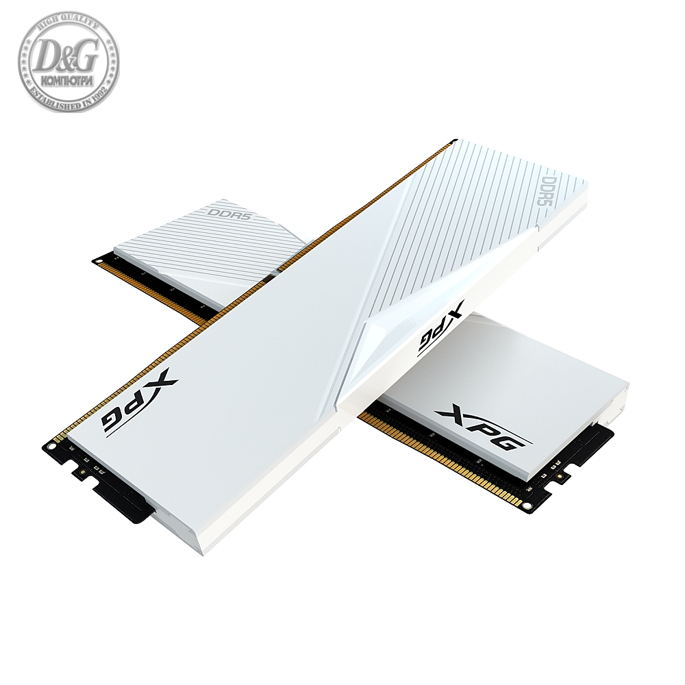 ADATA LANCER 64GB (2x32GB) DDR5 6400 MHz U-DIMM White