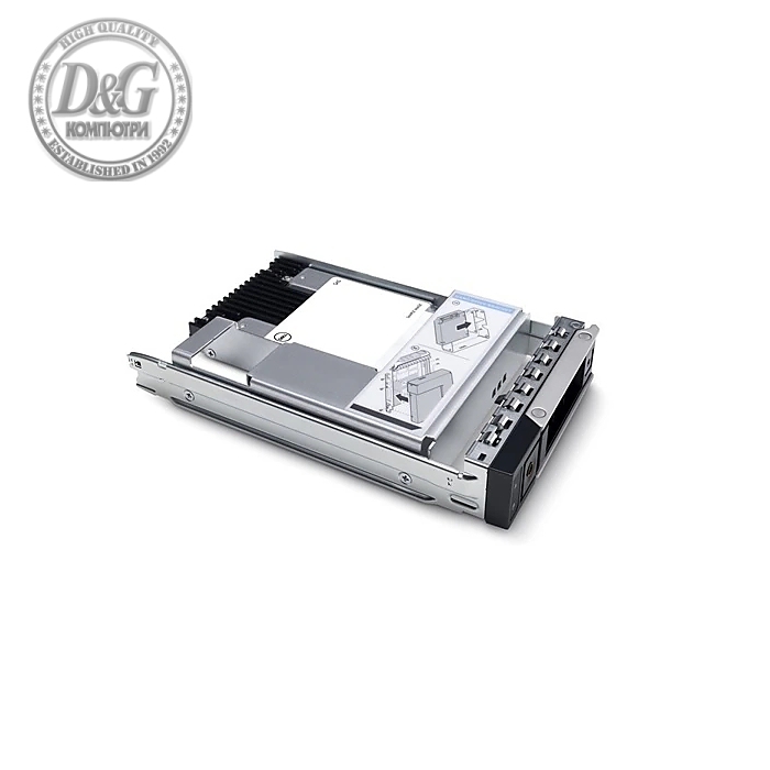 Dell 960GB SSD SATA Read Intensive 6Gbps 512e 2.5in with 3.5in HYB CARR CUS Kit, R240, R440, R450, R650XS, R6525, R6515, R740XD, R750XS, R7525, R760, C6520 and many others