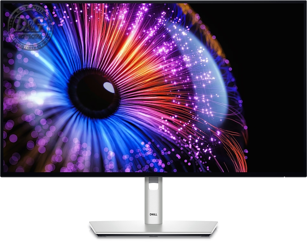 Dell U2724DE, 27" IPS Anti-Glare, UltraSharp InfinityEdge, 5ms, 2000:1, 350 cd/m2, QHD 2560x1440, 120Hz, 100% sRGB, 98% DCI-P3, HDMI, DisplayPort, Thunderbolt 4, USB-C, USB 3.2, ComfortView Plus, PBP, Height Adjustable, Pivot, Swivel, Tilt, Black