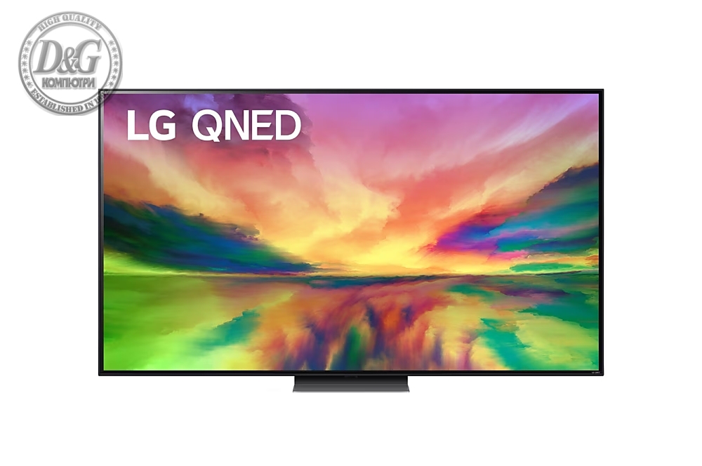 LG 65QNED813RE, 65" 4K QNED, UHD (3840x2160), DVB-T2/C/S2, 100 Hz, a7 AI Processor, HDR 10 PRO, webOS Smart TV, AI Upscale, FreeSync, VRR, HGiG, WiFi, AI Sound Pro, Voice Controll,  Bluetooth, HDMI 2, CI, AirPlay 2, Stand, Black