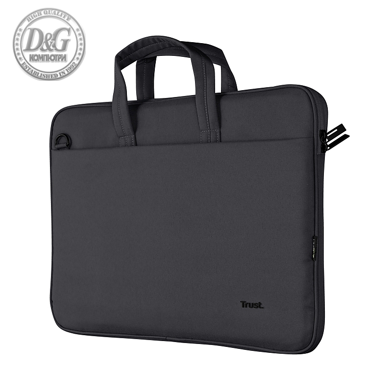 TRUST Bologna Laptop Bag 16" Eco Black