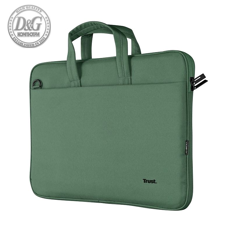 TRUST Bologna Laptop Bag 16" Eco Green