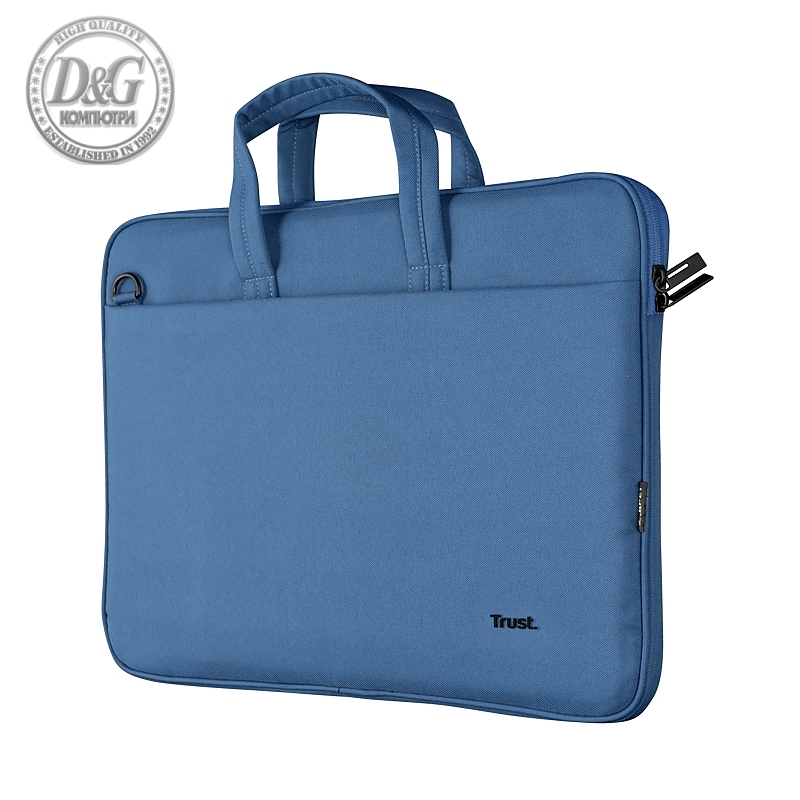 TRUST Bologna Laptop Bag 16" Eco Blue