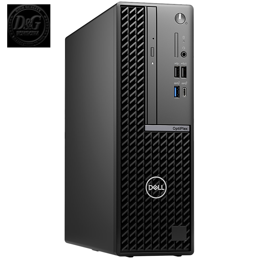 Dell OptiPlex 7010 SFF Plus, Intel Core i7-13700 (8+8 Cores, 30MB, 24T, 2.1GHz to 5.1GHz, 65W), 8GB (1x8GB) DDR5, 512GB NVMe M.2 2230, Integrated Graphics, Mouse + BG KBD, Ubuntu, 3Y ProSupport