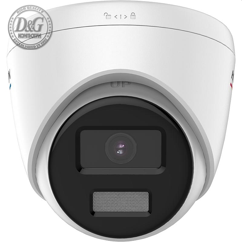 HikVision IP Dome Camera 4 MP Color Vu, 2.8 mm, IR up to 30m, H.265+, IP67, 12Vdc/PoE 4.5W