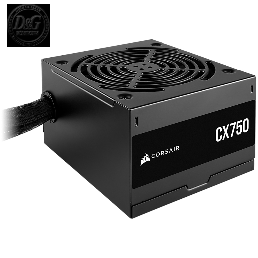 CORSAIR CX Series, CX750, 750 Watt, 80 PLUS Bronze, EAN: 0840006671015