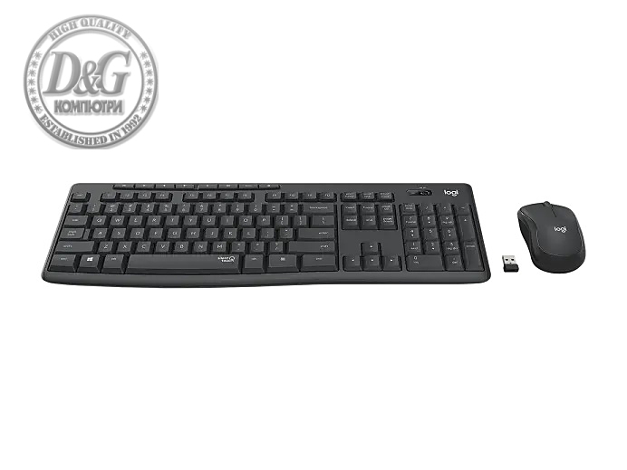 LOGITECH MK295 WL DESKTOP BLCK