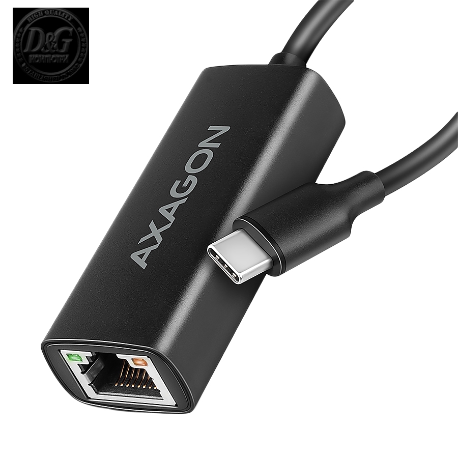 AXAGON ADE-ARC USB-C 3.2 Gen 1 - Gigabit Ethernet 10/100/1000 Adapter