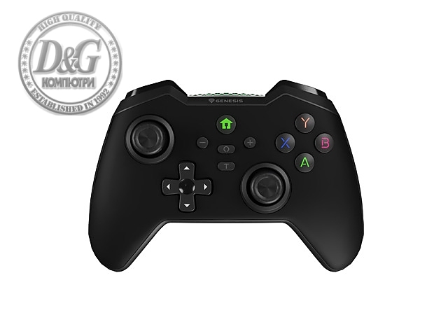 Genesis Gamepad Mangan 400 Wireless (for PC/SWITCH/MOBILE) Black