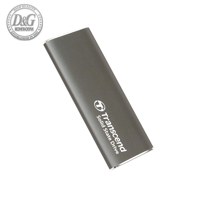 Transcend 500GB, External SSD, ESD265C, USB 10Gbps, Type C