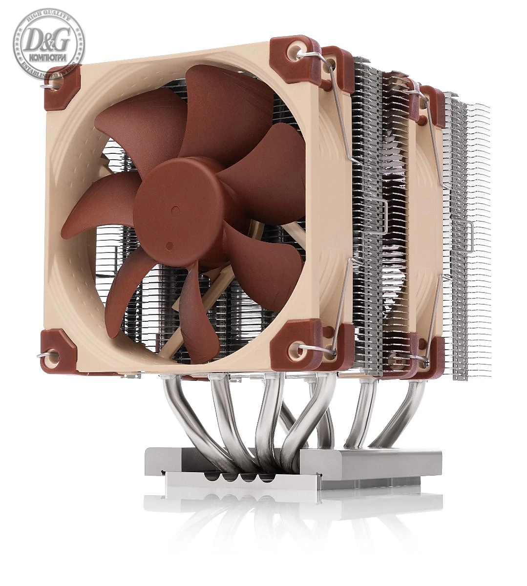 Noctua Сървърен охладител CPU Cooler - NH-D9 TR5-SP6 4U - sTR5/SP6