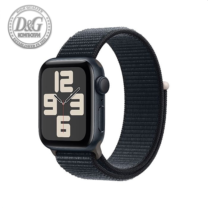 Apple Watch SE2 v2 GPS 40mm Midnight Alu Case w Midnight Sport Loop