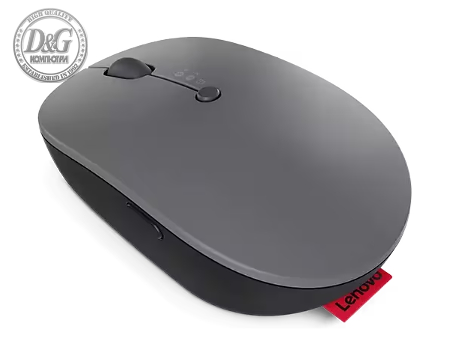 Lenovo Go Wireless Multi-Device Mouse (Thunder Black)