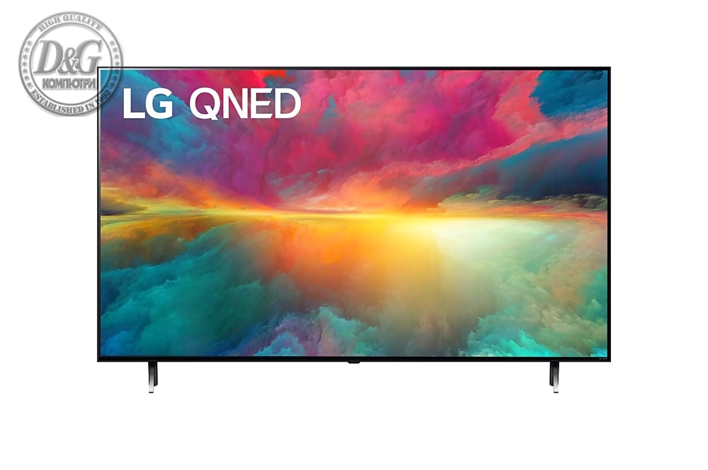 LG 50QNED753RA, 50" 4K QNED, UHD (3840x2160), DVB-T2/C/S2, a9 AI , HDR 10 PRO, webOS Smart TV, ThinQ AI, 4K Upscaling, HGiG, WiFi, AI Sound Pro, Voice Controll, BT, VRR, eARC (HDMI 2), CI, Miracast, Two Pole stand, Black