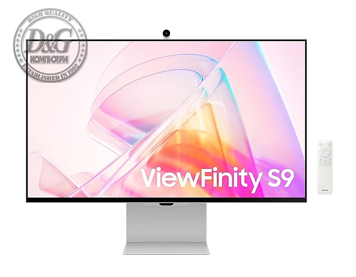 Samsung LS27C902PAUXDU ViewFinity S9 S90PC, LED IPS, 5ms, 5120x2880, 600cd/m2, 5W x 2, Wirelss DEX, Mini-DP, USB Hub, Thunderbolt, Silver