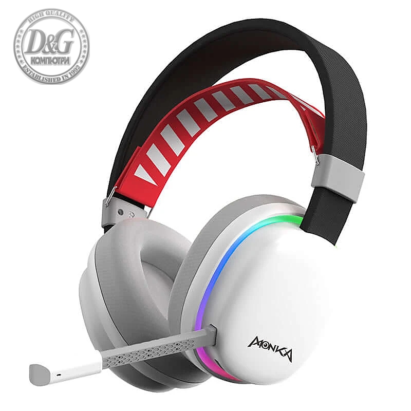 Marvo безжични геймърски слушалки Gaming Headphones Monka Echo HG9069W - Bluetooth, 2.4G