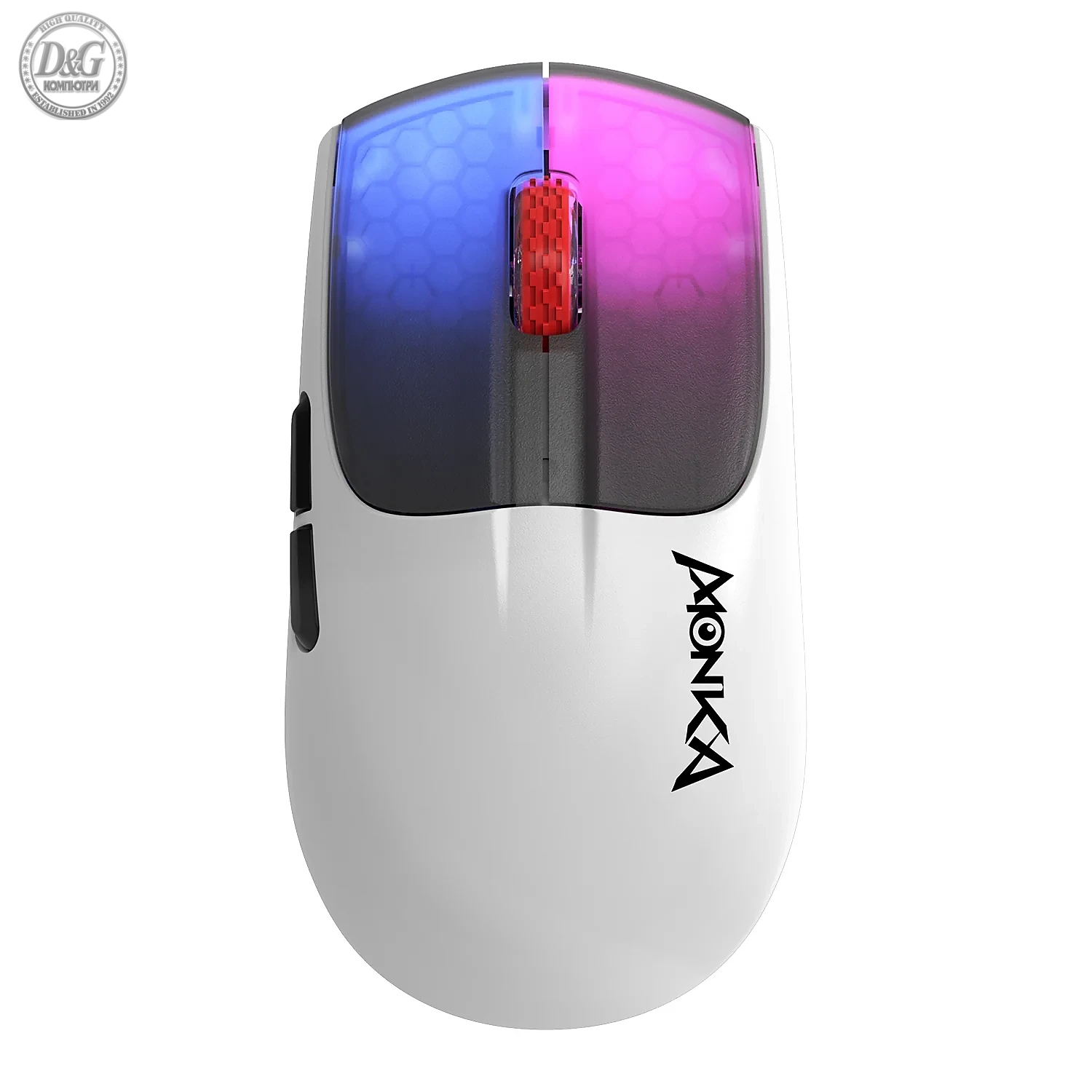 Marvo безжична геймърска мишка Wireless Gaming Mouse Monka Vero G966W - 10000dpi, Bluetooth, 2.4G