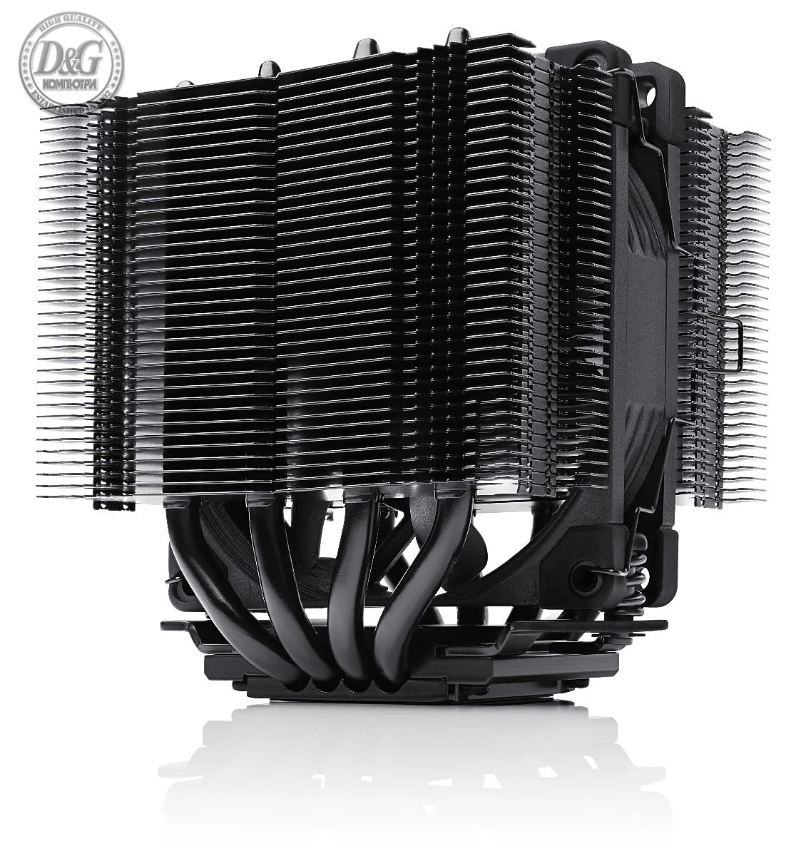 Noctua Охладител CPU Cooler NH-D9L chromax.black - LGA1851/1700/1200/AM5