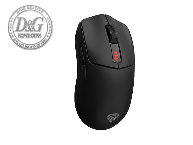 Genesis Wireless Gaming Mouse Zircon 500 10000Dpi Black