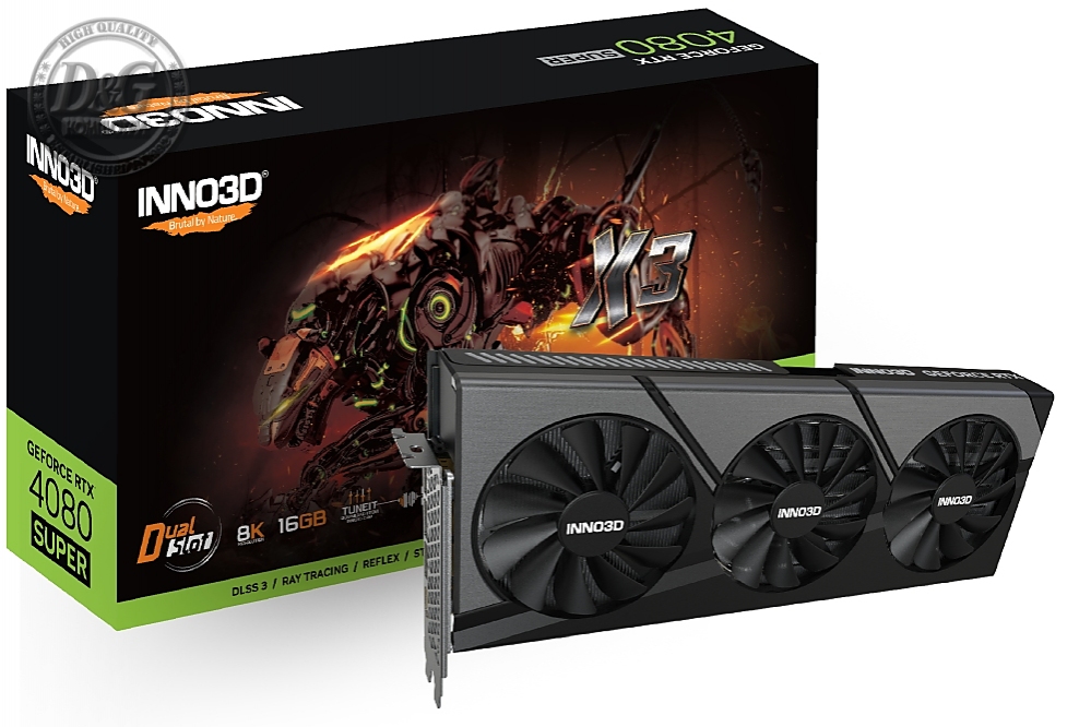 Inno3D GeForce RTX 4080 Super 16GB GDDR6X X3