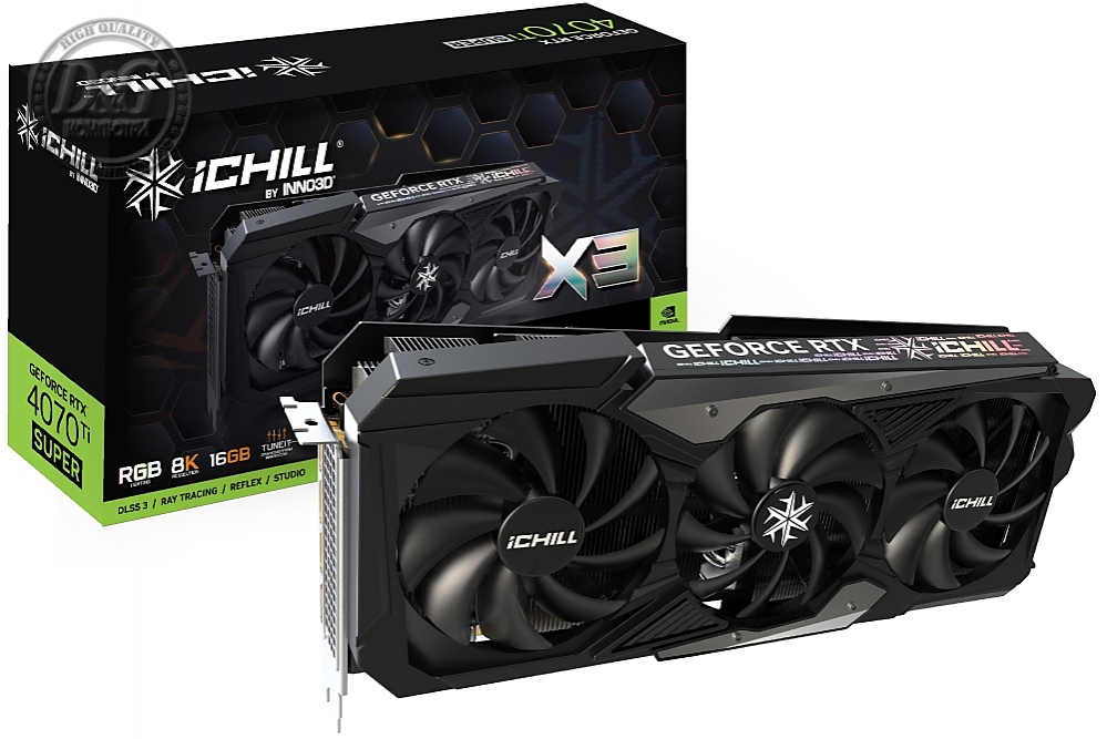 Inno3D GeForce RTX 4070 Ti Super 16GB GDDR6X iChill X3