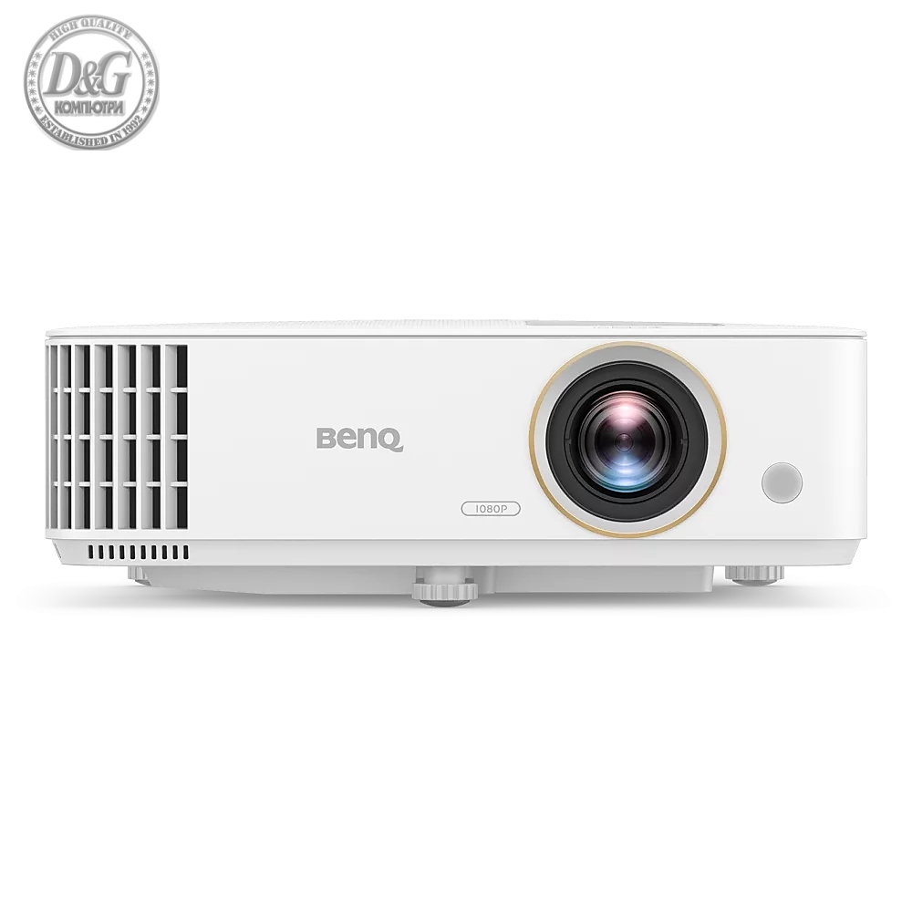 BenQ TH585p, Home Theater Projector, Low Input Lag Gaming Projector, DLP 1080p (1920x1080), 3500 AL, 10000:1, Zoom 1.1x, 95% Rec.709, 6 segment Color Wheel, Game Mode, 16ms, 3D, VGA, HDMI x2, Audio in/out, VGA out, Sp. 10W x1, Lamp 15000 hours, 2.79 kg