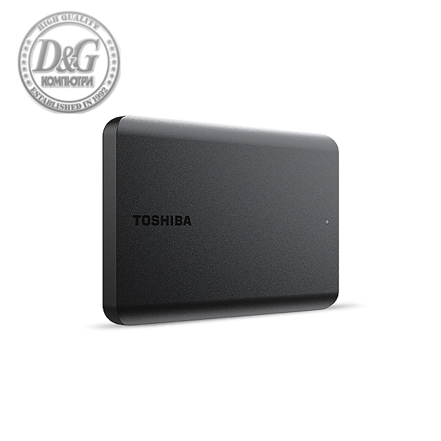 Външен хард диск Toshiba Canvio Basics 2022, 2.5&quot;, 4TB, USB3.2 Gen 1