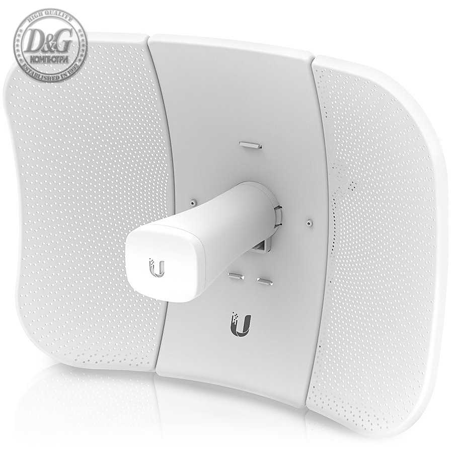 Ubiquiti LiteBeam 5AC Gen2, Ultra-lightweight design with proprietary airMAX ac chipset and dedicated management WiFi for easy UISP mobile app support and fast setup, 5 GHz, 15+ km link range, 450+ Mbps throughput, PoE adapter included