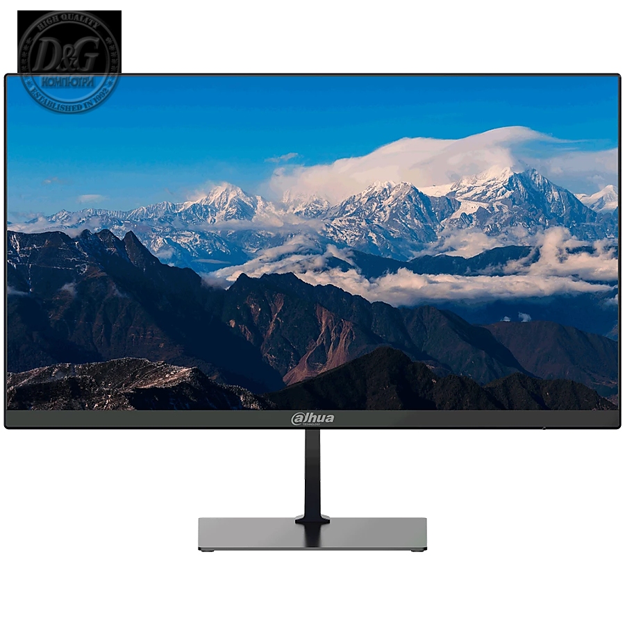 Dahua LM22-C200 Monitor, 21.45" FHD (1920x1080) VA, 75Hz, 99% sRGB, 16:9, 200 cd/гЋЎ, 3000:1, 250 nits, 178В°/178В°, 4ms, 1x VGA, 1x HDMI, 1x Audio out, VESA, DC 12V 2A