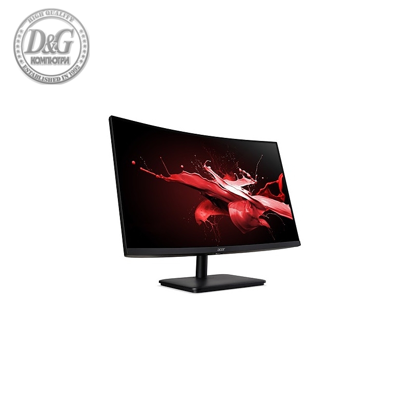 Acer ED270Xbiipx, 27" Curved 1500R VA, Anti-Glare, ZeroFrame, FreeSync, 1ms(VRB), 4000:1, 250nits, 1920x1080 FHD, 240Hz, 2xHDMI, DP, Audio out, Tilt, Black