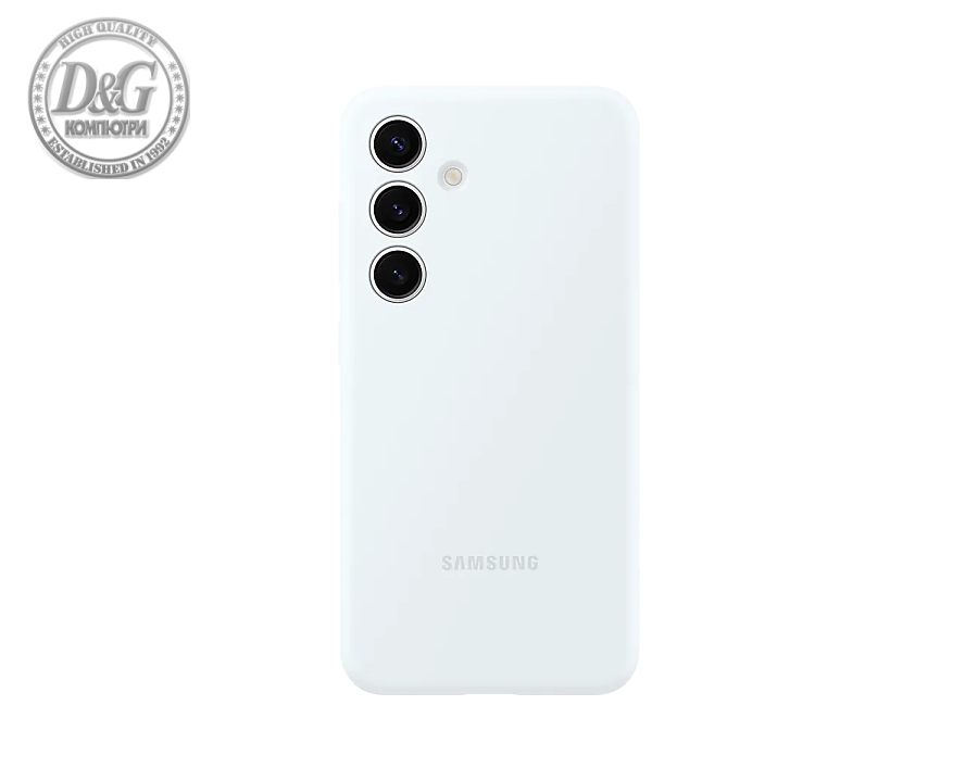 Samsung S24 Silicone Case White