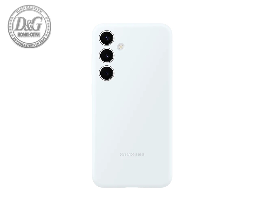 Samsung S24+ Silicone Case White