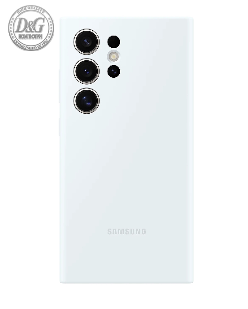 Samsung S24 Ultra Silicone Case White