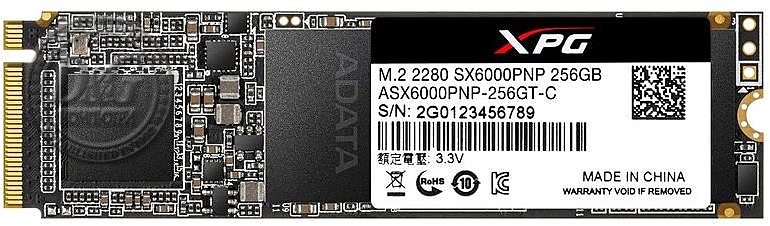 ADATA SX6000 PRO 256G M2 PCIE