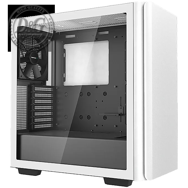 DeepCool CK500 White  Mid Tower Case, 	Mini-ITX / Micro-ATX / ATX / E-ATX,2xUSB3.0, 1xAudio, 1xType-C, ABS+SPCC+Tempered Glass, Mesh Pane R-CK500-WHNNE2-G-1