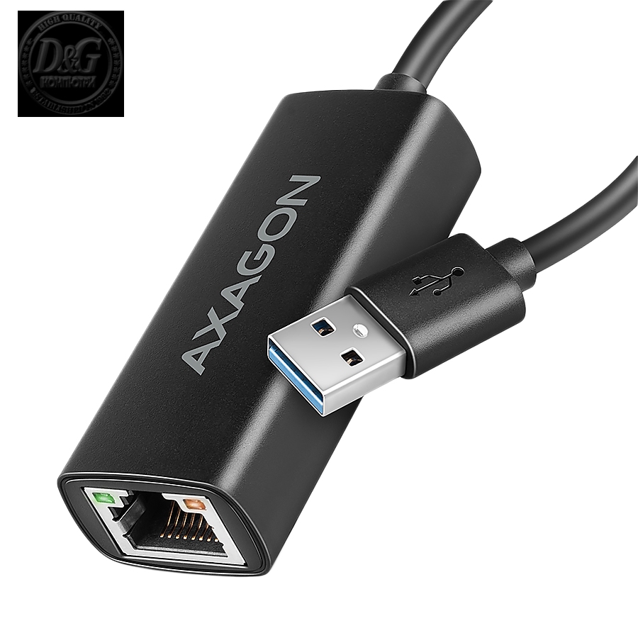 AXAGON ADE-AR USB-A 3.2 Gen 1 - Gigabit Ethernet adapter, Realtek 8153, auto inst