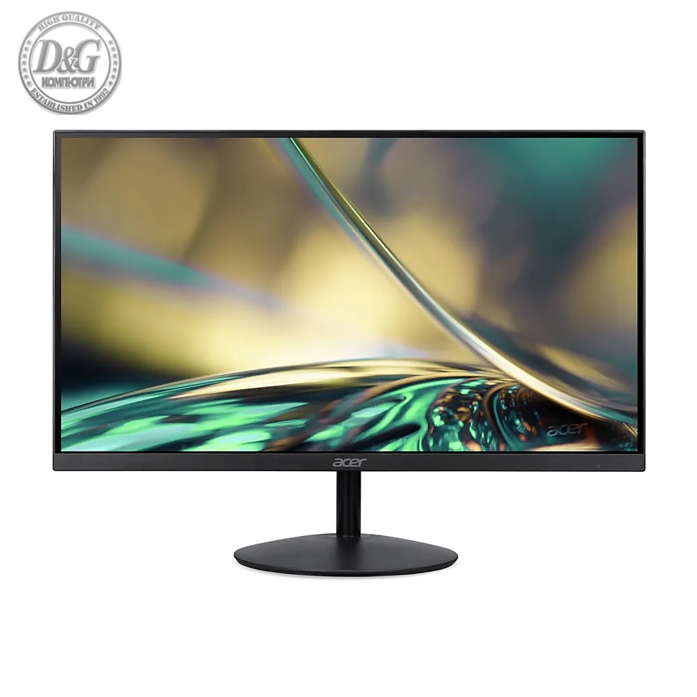 Acer SB272Ebmix 27" IPS Wide, LED, ZeroFrame, FHD 1920x1080, FreeSync, AG, 1ms (VRB), 100Hz, Ultra-thin, 100M:1, 250 cd/m2, VGA, HDMI, Audio In/Out, Speaker, Tilt, Bluelight shield, Flicker-Less, Acer Display Widget, Kensington Security, VESA, Black