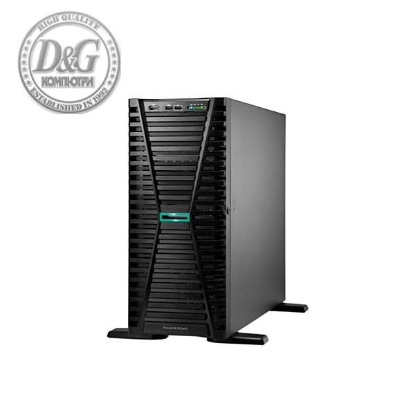 HPE ML110 G11, Xeon-B 3408U, 32GB-R, VROC, 8SFF, 1000W RPS Server