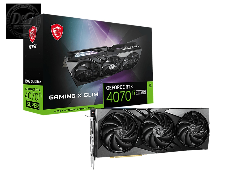 MSI RTX4070TI SUPER GAM X SLIM