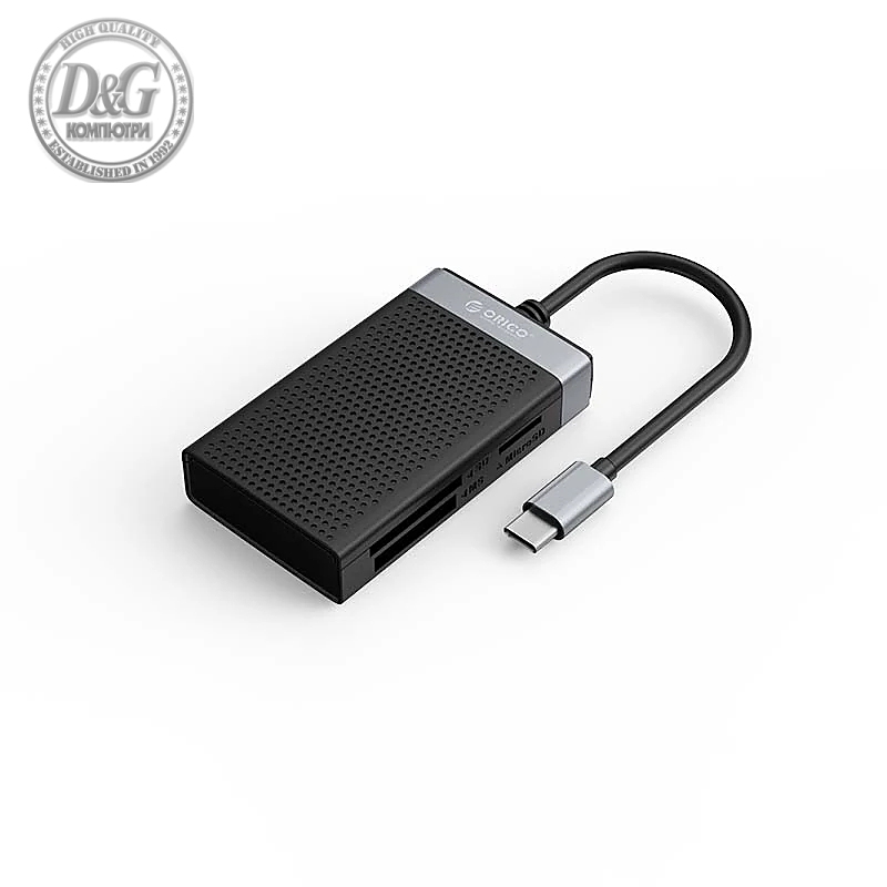 Orico четец за карти Card Reader USB Type C - CL4T-C3-BK