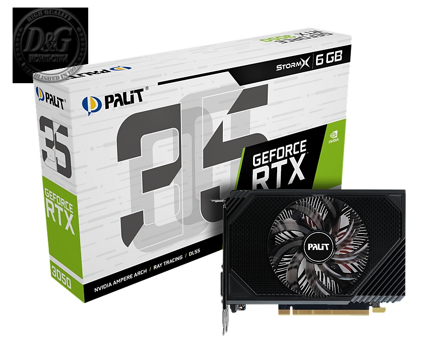 PALIT RTX3050 STORMX 6GB GD6