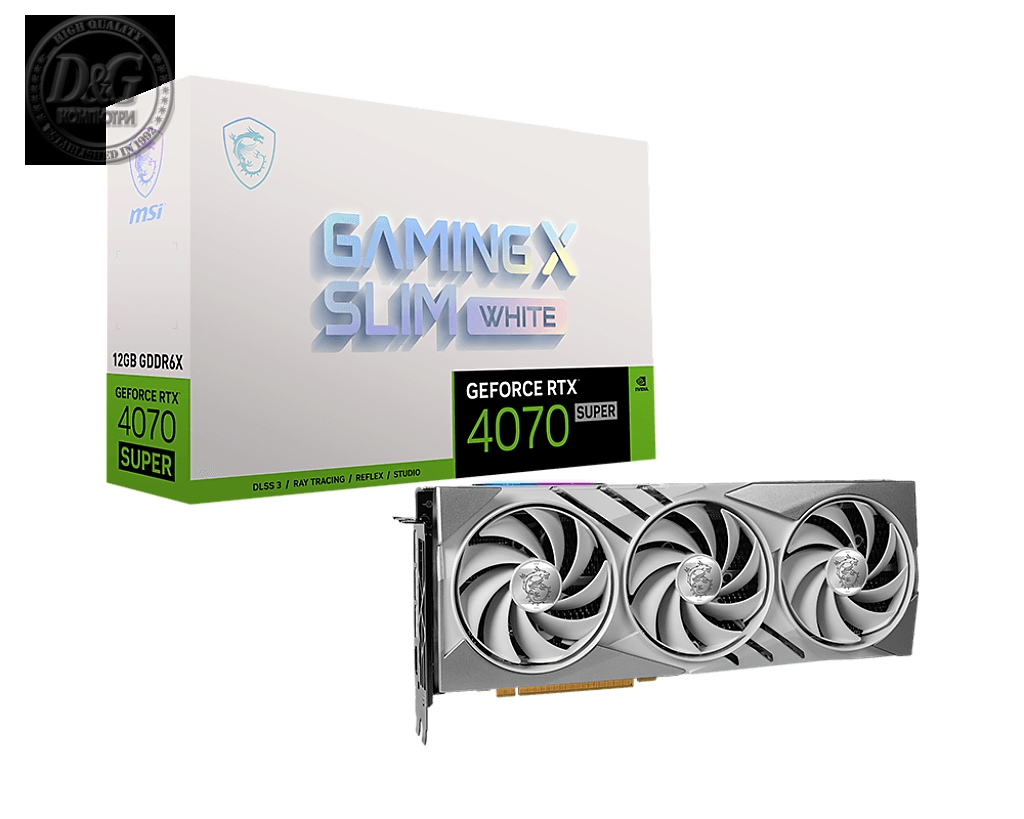 MSI RTX4070 SUPER GAM X SL WHI