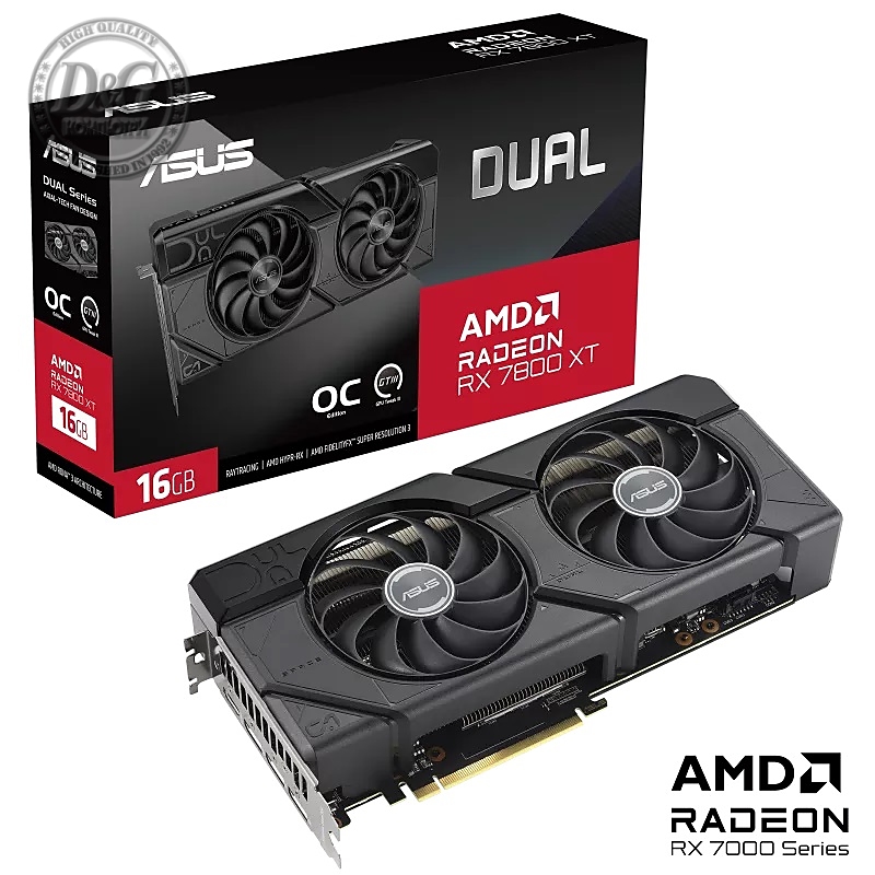 ASUS DUAL-RX7800XT-O16G