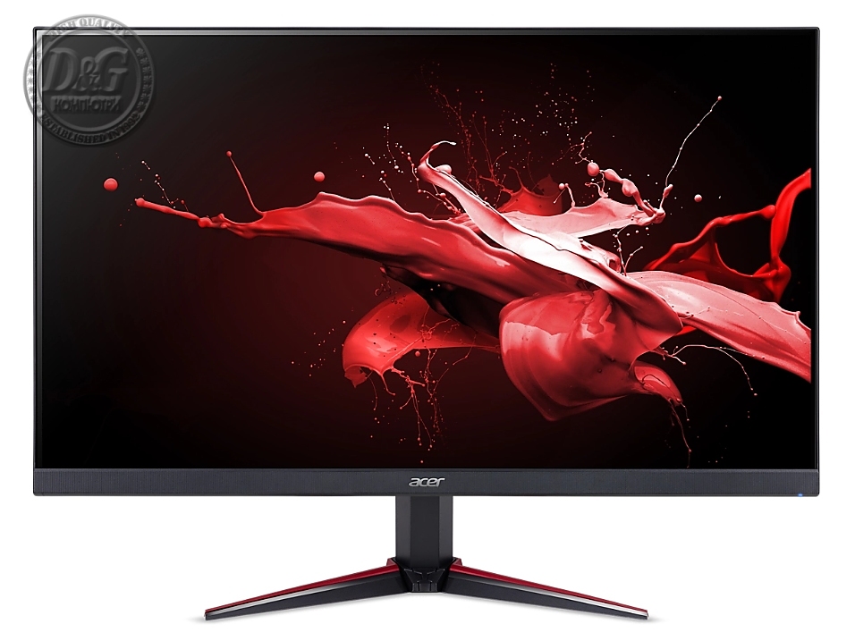 Acer Nitro VG240YM3bmiipx, 23.8" IPS, Anti-Glare, LED, ZeroFrame, FreeSync, 180Hz,1ms(VRB), 100M:1, 250nits, FHD (1920x1080), sRGB99%, DP, 2xHDMI, Audio out, Speaker 2Wx2, BlueLightShield Pro, Tilt, Black