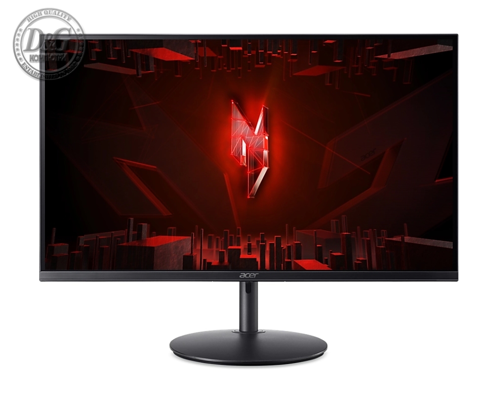 Acer Nitro XF240YM3biiph, 23.8" IPS, Anti-Glare, LED, ZeroFrame, FreeSync, 180Hz,1ms(VRB), 100M:1, 250nits, FHD (1920x1080), sRGB99%, DP, 2xHDMI, BlueLightShield, Tilt, Swivel, Black