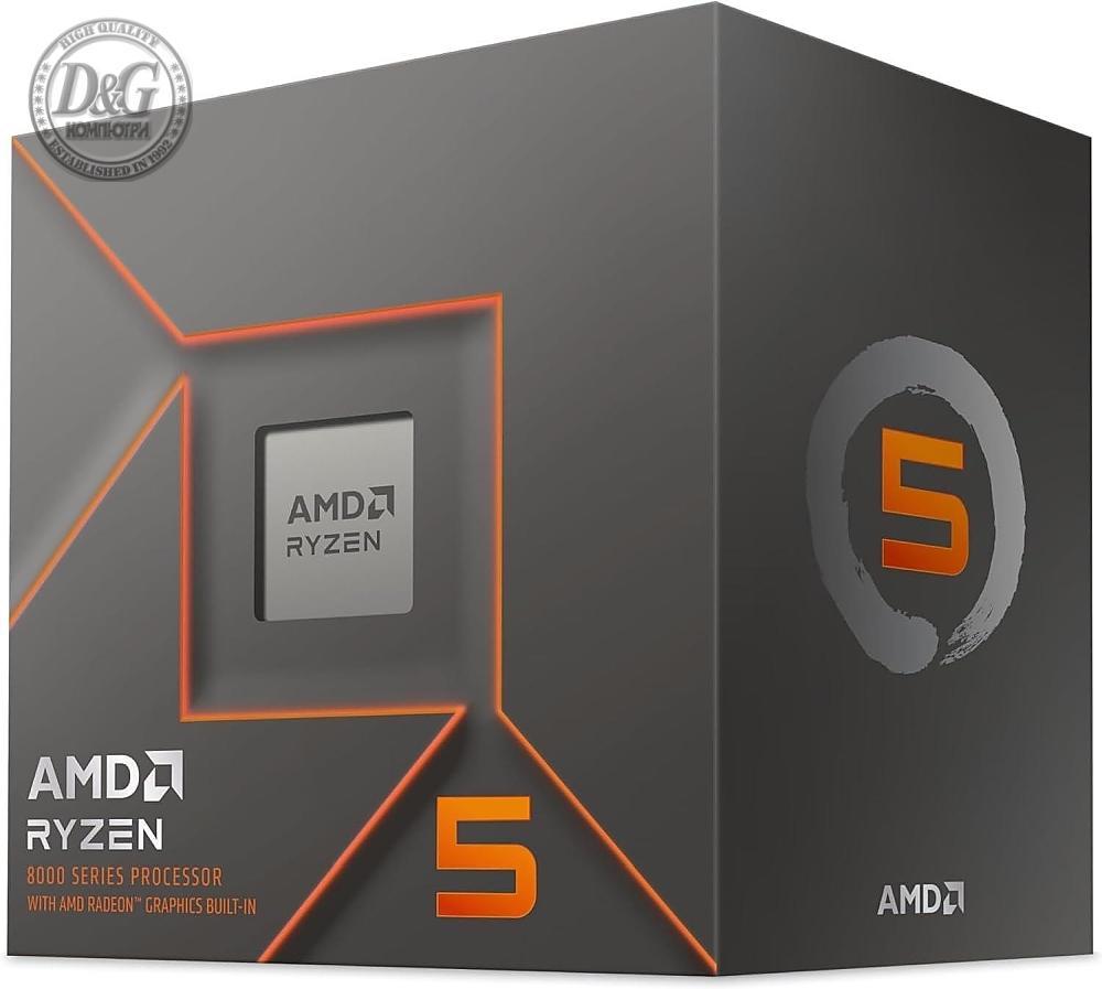 AMD Ryzen 5 8500G 6C/12T (3.5GHz / 5.0GHz Boost, 22MB, 65W, AM5)