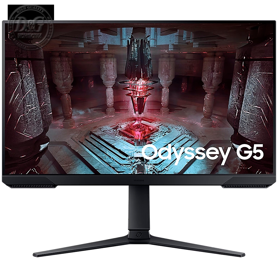 Monitor LED Samsung LS32CG510EUXEN Odyssey G51C, 32" WQHD FLAT 16:9 (2560x1440) VA 165Hz, 300 cd/гЋЎ, 3000:1, HDR10, 1ms (MPRT), 178/178, FS Premium, 1xDP 2xHDMI, 3.5 Jack, Tilt/Pivot/Swivel/HeightAdj (120mm), VESA 100x100, 2Y