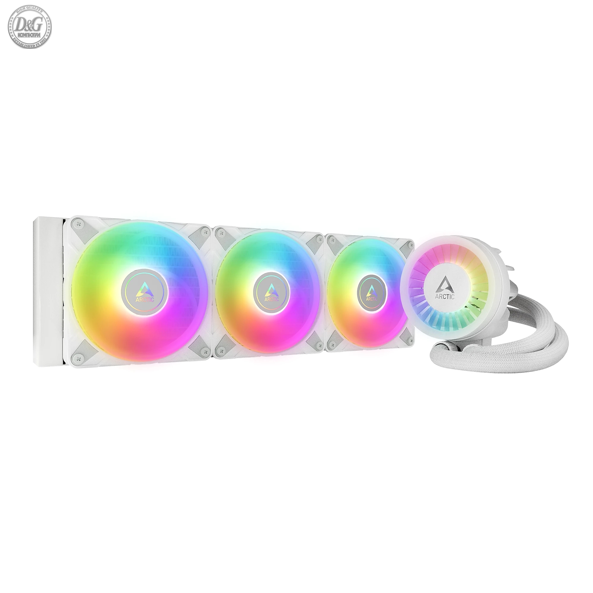 Arctic водно охлаждане Liquid Freezer III 360 A-RGB White